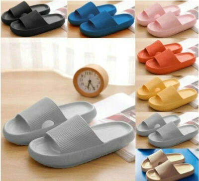 MARKENLOS Unisex Sandalen Hausschuhe Extra Ultra Soft Cloud Schuhe Rutschfeste Hausschuhe