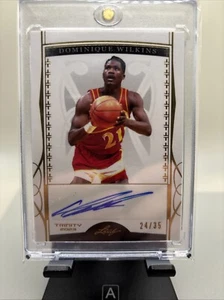 2023 Leaf Trinity Dominique Wilkins  BA-DW1 Auto  /35 - Bild 1 von 6