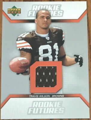 2006 Upper Deck Rookie Futures Jerseys Travis Wilson RF-TW Cleveland Browns - Image 1 of 2