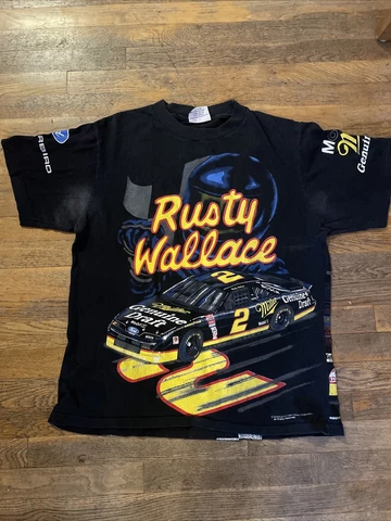 vintage nascar rusty wallace miller light T shirt Cover