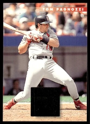 1996 Donruss #278 Tom Pagnozzi - St. Louis Cardinals - Image 1 of 2