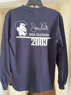 Vintage 2003 Jerry Lewis MDA Telethon T-Shirt-NEW! - Image 1 of 3