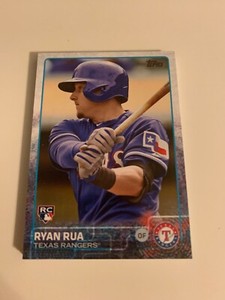 2015 Topps Series 2 #573 Ryan Rua Texas Rangers Rookie Card