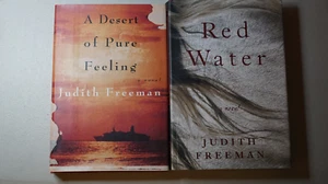 A Desert of Pure Feeling + Red Water A Novel by Freeman Judith Signed Autograph - Picture 1 of 8