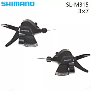 Shimano Altus SL-M315 3/7/8/21 Speed Trigger Shifter Dual Lever Shifters Set New - Picture 1 of 11