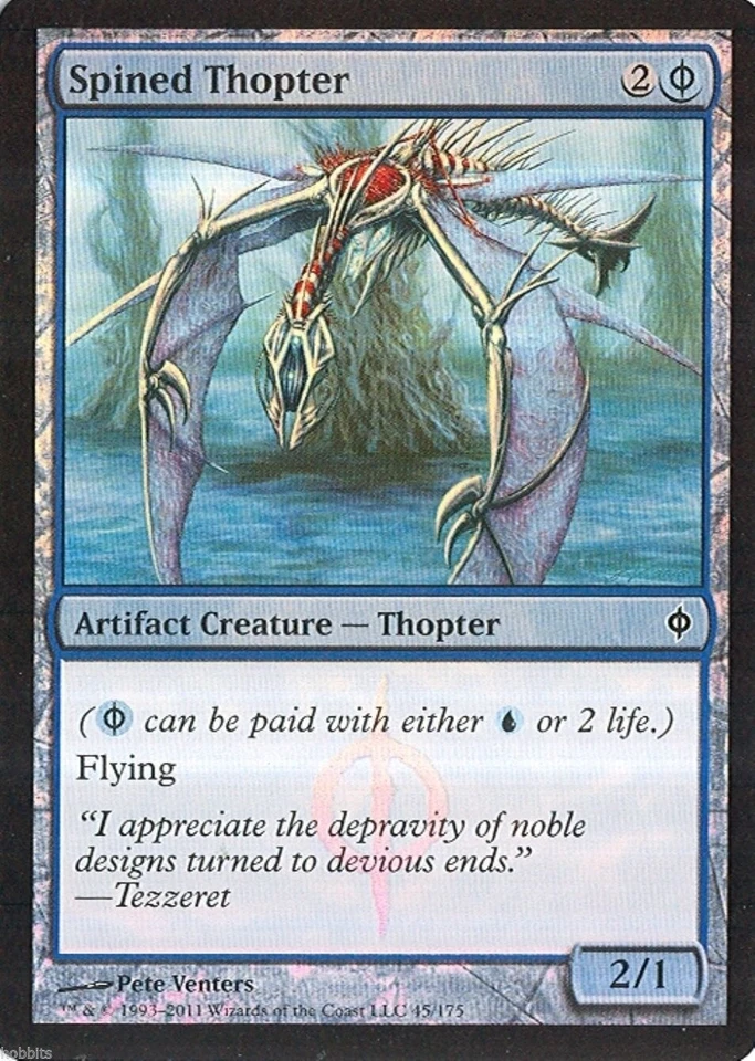 MTG - New Phyrexia - Spined Thopter - Foil - NM - Image 1 of 1