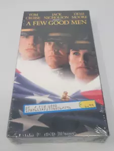 NEW A Few Good Men FACTORY SEALED VHS Blue Reels On Back (1992) - Picture 1 of 6