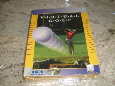 NEW SEALED VIRTUAL GOLF PC GAME CORE 1995 - Image 1 of 3