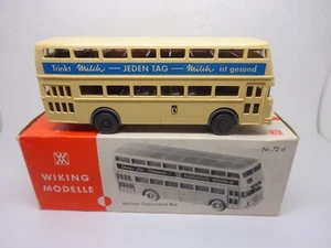 Wiking: Büssing D2U DD-Bus "Trink Milch", Linie 19 in OKT Nr.72d (GK58) - Bild 1 von 6