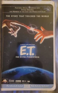 1996 MCA Universal VHS: (1982) E.T. The Extra-Terrestrial (Drew Barrymore) - Picture 1 of 4