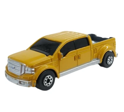 Camioneta pickup Maisto Ford Mighty F-350 amarilla diecast  Foto 1 de 4