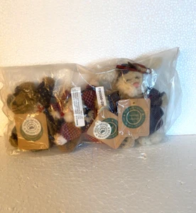 Boyds Ornaments Josanna Java, Katalina Kafinata, Latte Lapine QVC 3 pcs New Rare - Picture 1 of 10
