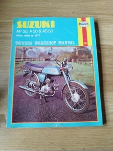 SUZUKI AP50 A50 & AS50 1969 To 1977 Haynes Owner Workshop Manual - Picture 1 of 1