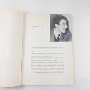 Raro Libro sulla tesi di Laurea per Ingegneria meccanica di Ferruccio Gilera - Picture 1 of 13