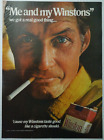 1969 Winston Cigarettes Magazine Ad -  Me And My Winston S