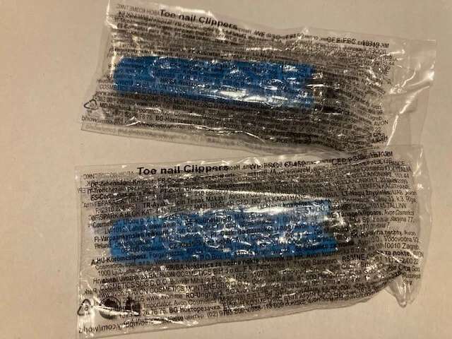 2 X  AVON Toe & Nail Clippers   INDIVIDUALLY SEALED FREE POSTAGE - Image 1 of 1