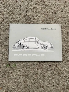 Porsche 356 1956 cartella dati tecnici originale. - Foto 1 di 4