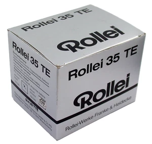 ROLLEI 35TE 35 TE Zeiss Tessar 3,5/40 classic serviced NEW collection NEU black - Bild 1 von 15