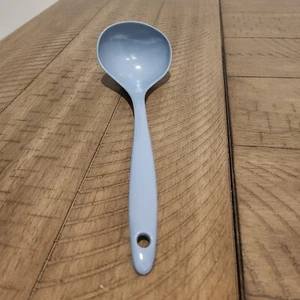 Vintage blau Melamin Geschirr 11" Schöpfkelle Löffel JP-610 Küchenutensilien - Bild 1 von 7