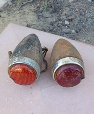 1939 CHEVROLET ORIGINAL TAIL LIGHTS PAIR RIGHT & LEFT SOLID 