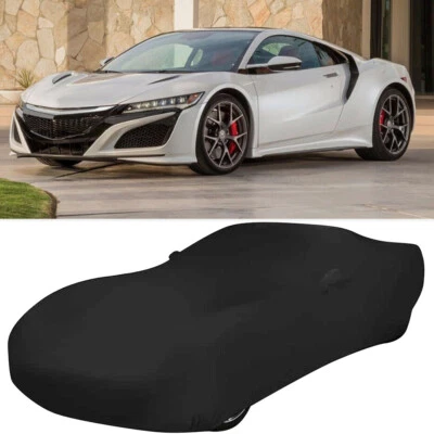 For Acura NSX 1991-2022 Indoor Car Cover Stain Stretch Dust-proof Black - Imagem 1 de 4
