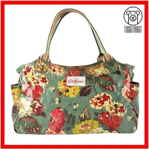 Cath Kidston Day Bag Handtasche Tragetasche Alltagstasche Herbstblüte Blumen Wachstuch CK79 - Bild 1 von 12