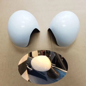 For MINI Cooper R55 R56 R57 R60 Aspen White Side Mirror Cover Cap Manual Fold - Bild 1 von 6