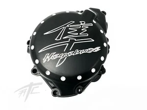HAYABUSA ENGRAVED BLACK CONTRAST DIAMOND CUT STATOR COVER 2020 SUZUKI HAYABUSA - Picture 1 of 4