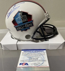 Russell Wilson Signed Seattle Seahawks Hall of Fame Mini Helmet PSA COA VSR-4 - Picture 1 of 3
