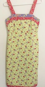 Vestido recto HANNA DIFFERENTSON para mujer talla 6 Ditsy púrpura rosa verde floral usado en excelente estado - Imagen 1 de 11