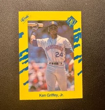1991 Classic Yellow Blue Back 2nd Year Ken Griffey Jr. HOF SHARP RARE!