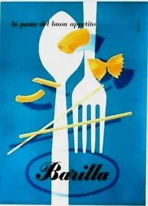 Original vintage poster BARILLA ITALY PASTA 1952 Carboni - Picture 1 of 1