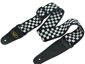 2" Soft Polyester Guitar Bass Adjustable Strap for Acoustic Electric Guitars - Picture 1 of 5