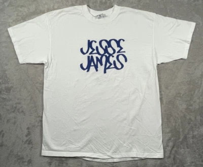 West Coast Choppers Jesse James White Shirt Mens Size XL Foto 1 de 4