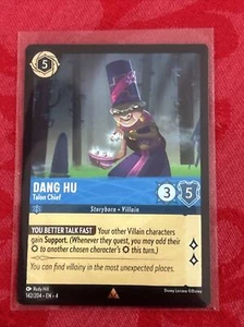 Disney Lorcana: Ursula's Return - Dang Hu - Talon Chief - 142/204 - Rare NM/M - Picture 1 of 7