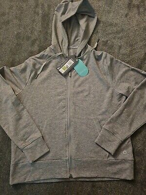 Marks And Spencer Goodmove Hooded Zip Up Top Size 12 • 11.41€