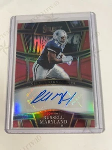 RUSSELL MARYLAND 2022 SELECT PRIZM AUTOGRAPH AUTO #47/75 -COWBOYS!! - Picture 1 of 2