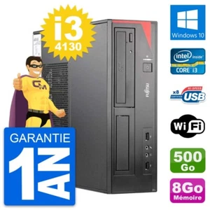 PC Fujitsu Esprimo E520 Dt Intel i3-4130 RAM 8Go Scheibe 500Go Windows 10 Wifi - Bild 1 von 3