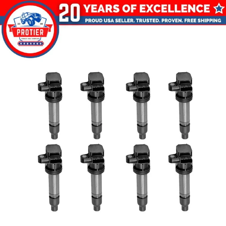 Set of 8 Ignition coil Compatible with Buick Lucerne & Cadillac SRX STS XLR V8 - Image 1 of 1