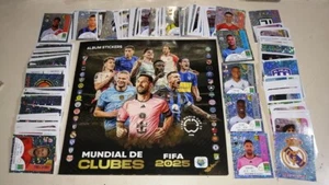 ALBUM FIFA 2025 WORLD CLUB - MESSI, VINICIUS, HAALAND, LAUTARO - SET COMPLETO - Foto 1 di 2