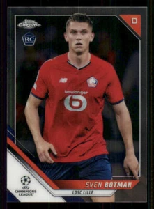 2021-22 Topps Chrome UEFA Champions League #9 Sven Botman - Picture 1 of 2