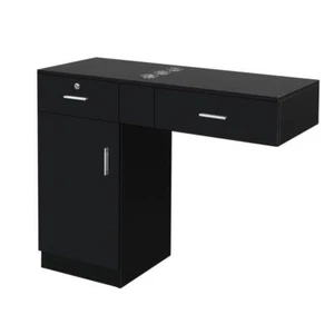 Floor Salon Barber Storage Cabinet Standing Hairdressing Cabinet Styling Station - Picture 1 of 12