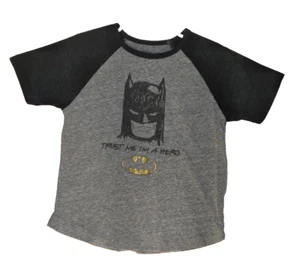 Batman Boys 5T Toddler T Shirt Trust Me Im A Hero - Picture 1 of 6