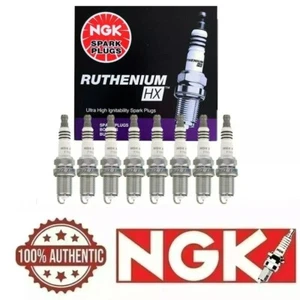 NGK RUTHENIUM HX Spark Plugs TR5AHX 94567 Set of 8 - Picture 1 of 2