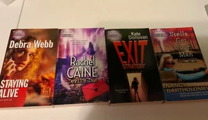 LOT OF 4 silhouette bombshell romance paperback - Imagen 1 de 6