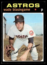 1971 Topps #79 Wade Blasingame   Baseball Houston Astros