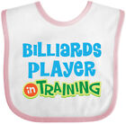 Inktastic Billiards Player In Training Baby Bib Future Kids Sports Gift Clothing