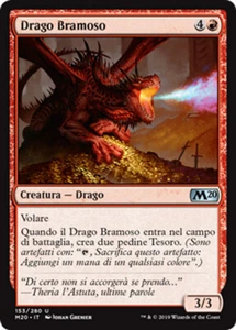 MTG 4x RAPACIOUS DRAGON EXC - DRAGO BRAMOSO - M20 - MAGIC - Picture 1 of 1