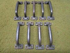 9 - VINTAGE SOLID WINDOW SASH LIFT HANDLES - VERY -VERY CLEAN FOR THEIR AGE