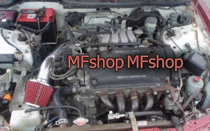 Black Red For 1994-2001 Acura Integra 1.8L L4 GSR Air Intake System Kit + Filter - Picture 1 of 1